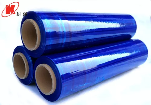 蓝色缠绕膜